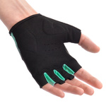 Fahrradhandschuhe Meteor MX22 XS schwarz/mint