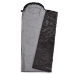 Meteor Schlafsack Snooze+ schwarz/grau