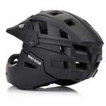 Fullface-Fahrradhelm Meteor Hydra M 55-58 cm schwarz