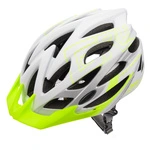 Fahrradhelm Meteor Gruver L 58-61 cm weiß/grün