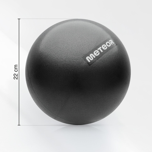 Pilatesball Meteor 22 cm schwarz