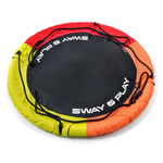 Storchennestschaukel Meteor 110 cm gelb/orange/schwarz