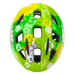 Kinderfahrradhelm Meteor PNY11 M 48-53 cm Dogs grün