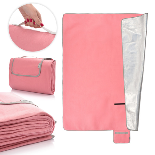 Picknickdecke Meteor 150x190 cm pink