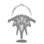Fahrradhelm Meteor Ovlo L 58-61 cm weiß/mintgrün