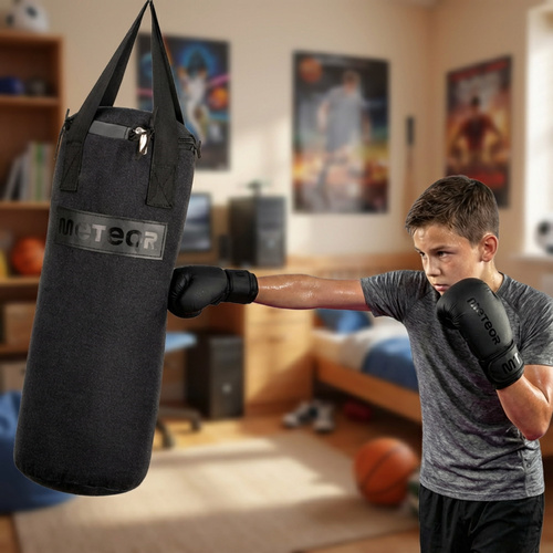 Boxset Meteor Boxsack 6 kg und Boxhandschuhe 6 oz