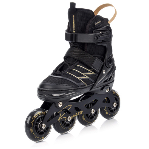 Rollschuhe Meteor Buzzy M 34-38 schwarz/goldene