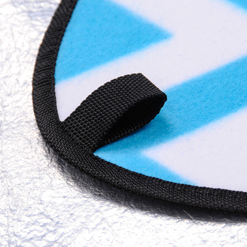 Picknickdecke Meteor XL 180x200 cm Zickzack blau