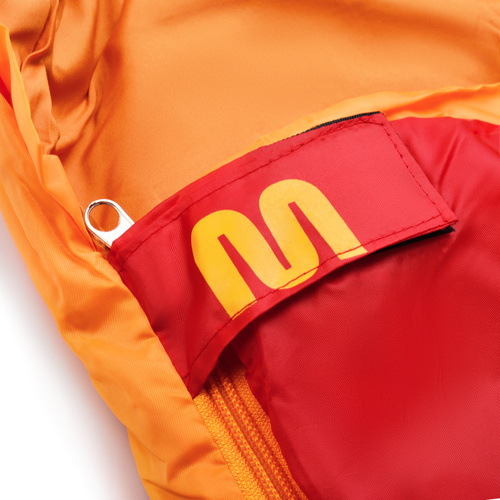 Schlafsack Meteor Ymer rot/orange