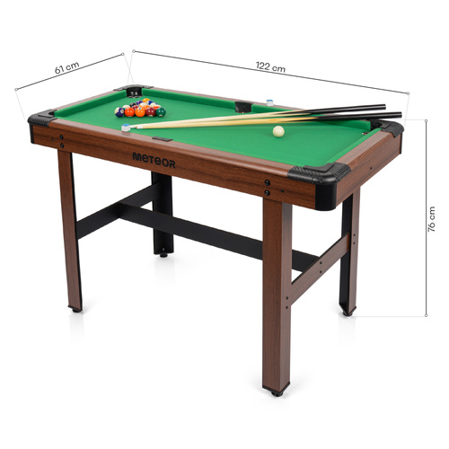 Billardtisch Meteor BD-200 braun