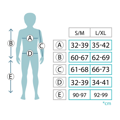 Damen Thermounterwäsche Meteor L/XL schwarz