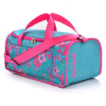 Sporttasche Meteor Nepr 20 l blau/rosa Blumen