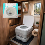 Tragbare Toilette Meteor 10 l