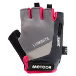 Radsporthandschuhe Meteor Gel GX34 XXL grau/rosa