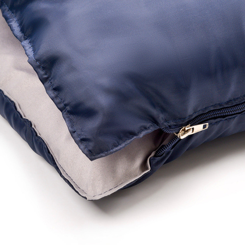 Schlafsack Meteor Freedom navy blau/grau 195x72 cm