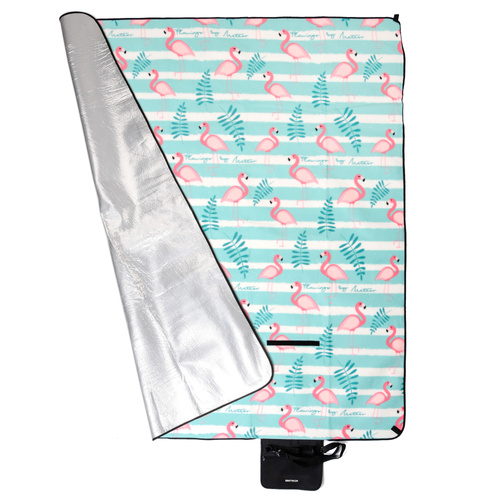 Picknickdecke Meteor XL 180x200 cm Flamingos