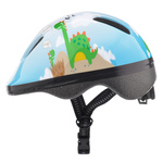 Kinderfahrradhelm Meteor MV6-2 XS 44-48 cm Dino roar