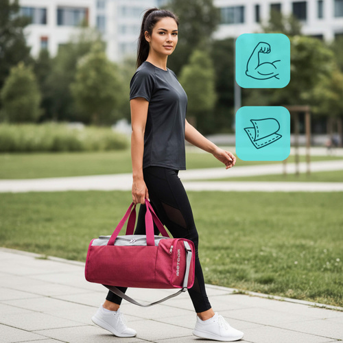 Fitness Tasche Meteor Nepr 20 l lila/grau