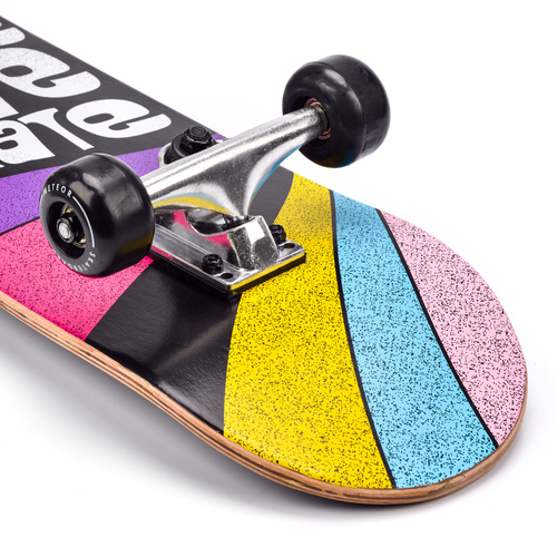Holz-Skateboard Meteor Frieden rosa