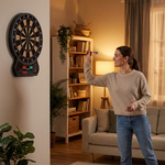 Elektronische Dartscheibe Meteor 4-LED