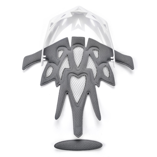 Fahrradhelm Meteor Marven M 55-58 cm rosa/weiß/marine