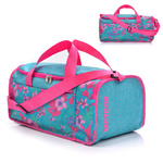 Sporttasche Meteor Nepr 20 l blau/rosa Blumen