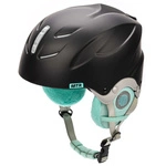 Skihelm Meteor Lumi L 58-61 cm mint/schwarz