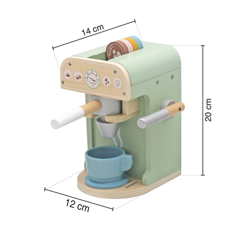 Die Kaffeemaschine aus Holz