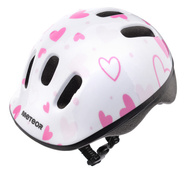 Kinderfahrradhelm Meteor MV6-2 XS 44-48 cm Hearts