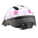 Kinderfahrradhelm Meteor MV6-2 XS 44-48 cm Hearts