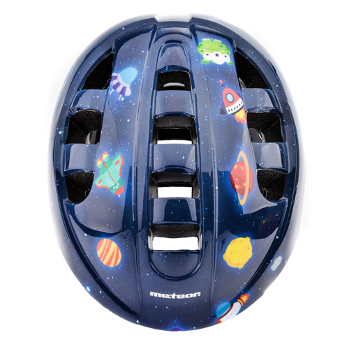 Kinderfahrradhelm Meteor KS08 S 48-52 cm Cosmic