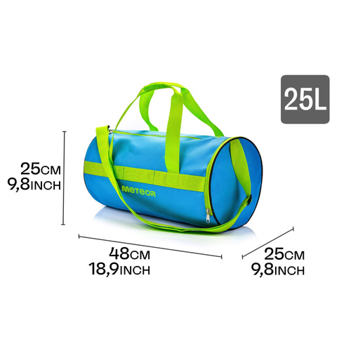 Meteor Siggy Fitness Tasche 25 l blau/grün