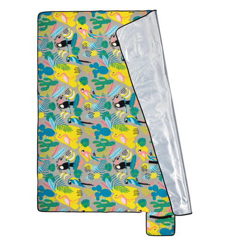 Picknickdecke Meteor XL 175x200 cm Tropen