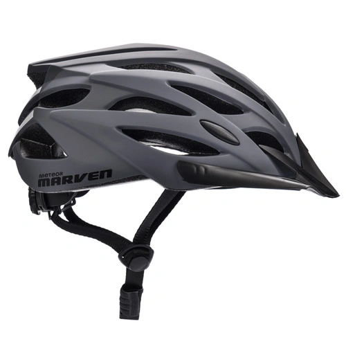 Fahrradhelm Meteor Marven S 52-56 cm grau/dunkelgrau/schwarz