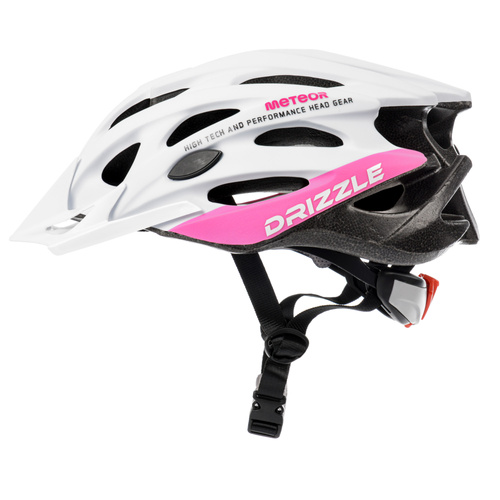 Fahrradhelm Meteor MV29 Drizzle XL 61-63 cm weiß/pink