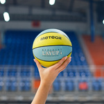Basketball Meteor Layup 4 gelb/blau