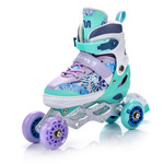Inlineskates 4-in-1 Meteor S 30-33 Blueberry
