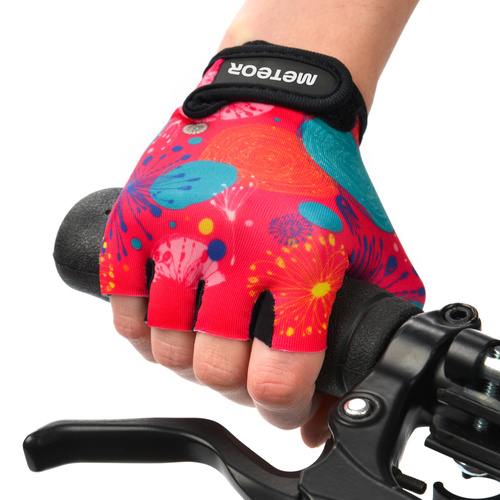 Fahrradhandschuhe Meteor Kids M Abstrakt