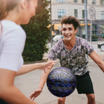 Basketball Meteor Ghost blau 7