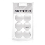 Tischtennisball-Set Meteor weiß 6 Stück