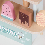 Eiswagen aus Holz