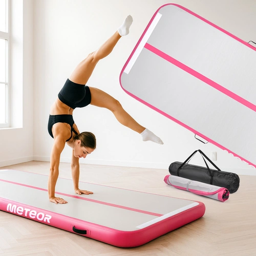 Aufblasbarer akrobatischer Weg Meteor 300 cm pink