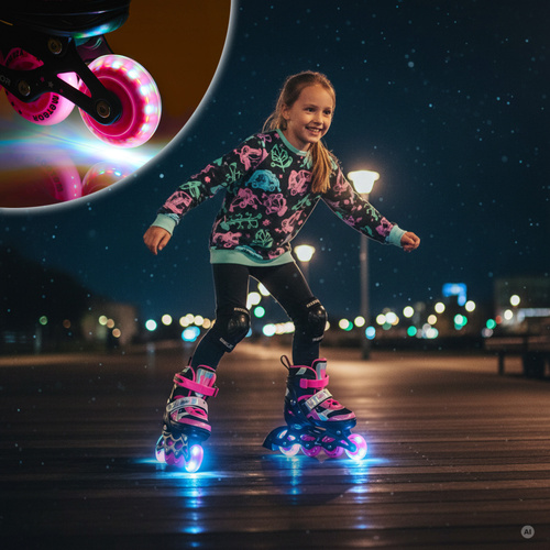 Inlineskates 4-in-1 Meteor für Kinder S 30-33 Metro