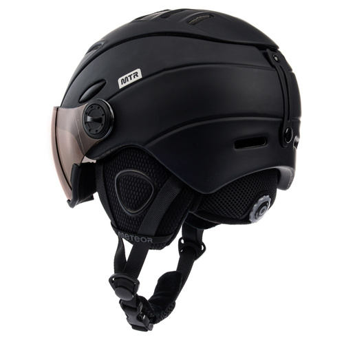 Skihelm Meteor Holo L 58-61 cm schwarz