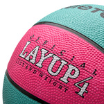 Basketball Meteor Layup 4 rosa/blau