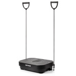 Meteor Vibrationsplatte für Training – Fernbedienung, Widerstandsbänder, Tragfähigkeit 160 kg