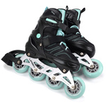 Inlineskates Meteor M 34-37 Urbo schwarz/minzfarben