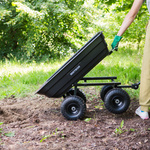 Der Kippwagen Meteor 3-in-1 schwarz