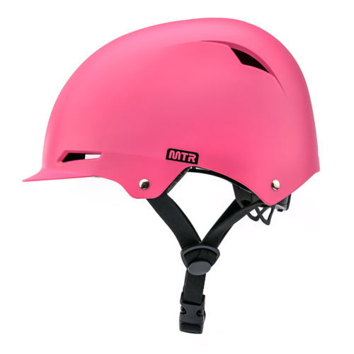 Kinderfahrradhelm Meteor KS02 M 52-56 cm rosa
