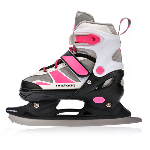 Meteor 2in1 Rollschuhe S 30-33 rosa/grau